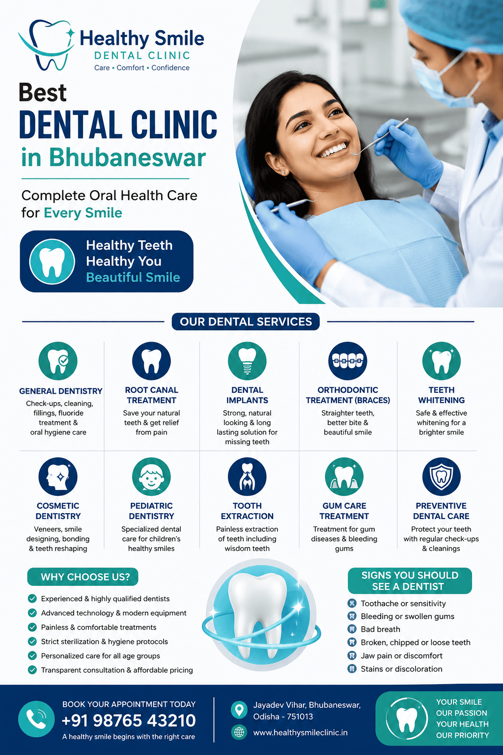 Best Dental Clinic in Bhubaneswar: Complete Oral Health Care for Every Smile